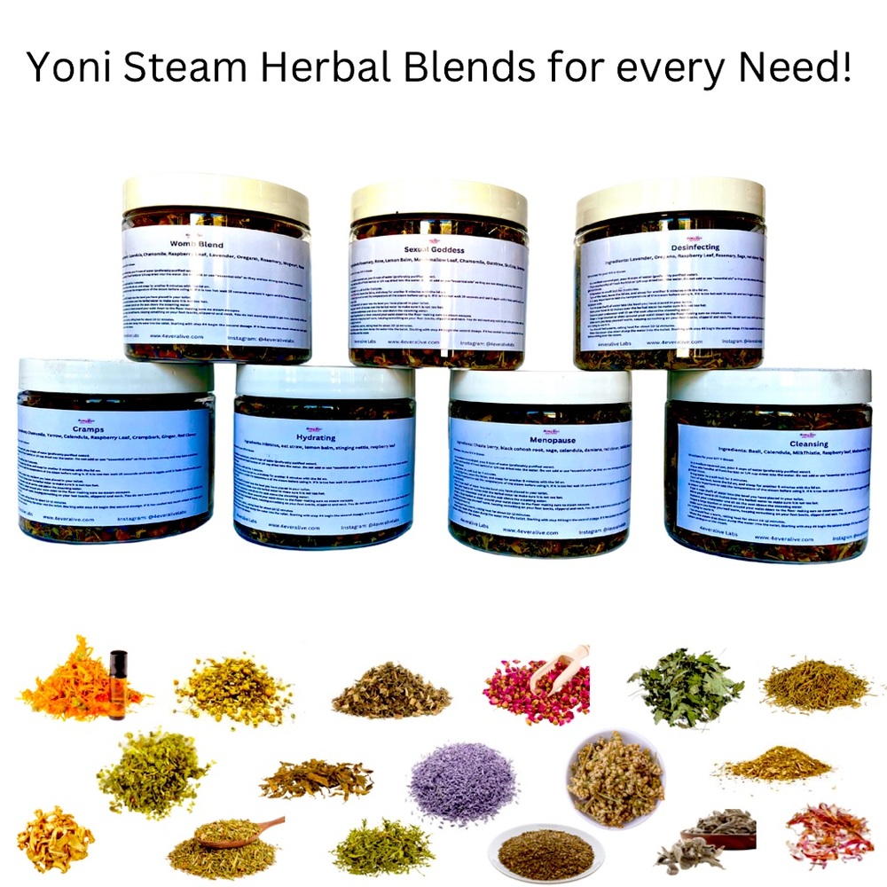 Vaginal steaming Blends for your Yoni Health!